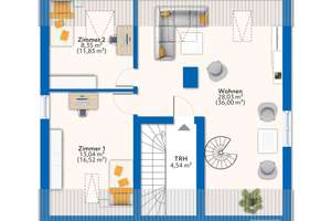 Ländlich und doch stadtnah:
Zweifamilienhaus mit zwei Garagen – Die vollständige Adresse der Immobilie erhältst du vom Anbieter., 65207 Breckenheim, Wiesbaden – Vorschaubild 19