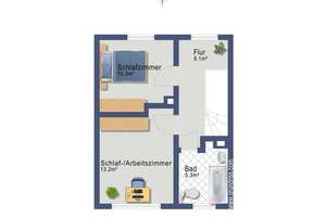 Reihenmittelhaus in Raben Steinfeld – Wohnen zwischen Schweriner und Pinnower See – Die vollständige Adresse der Immobilie erhältst du vom Anbieter., 19065 Raben Steinfeld – Vorschaubild 12