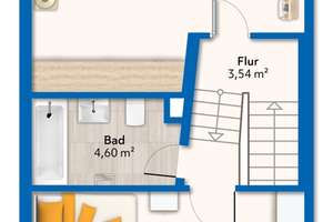 Reihenendhaus mit angrenzender Garage in Bremen Huchting – Die vollständige Adresse der Immobilie erhältst du vom Anbieter., 28259 Mittelshuchting, Bremen – Vorschaubild 14