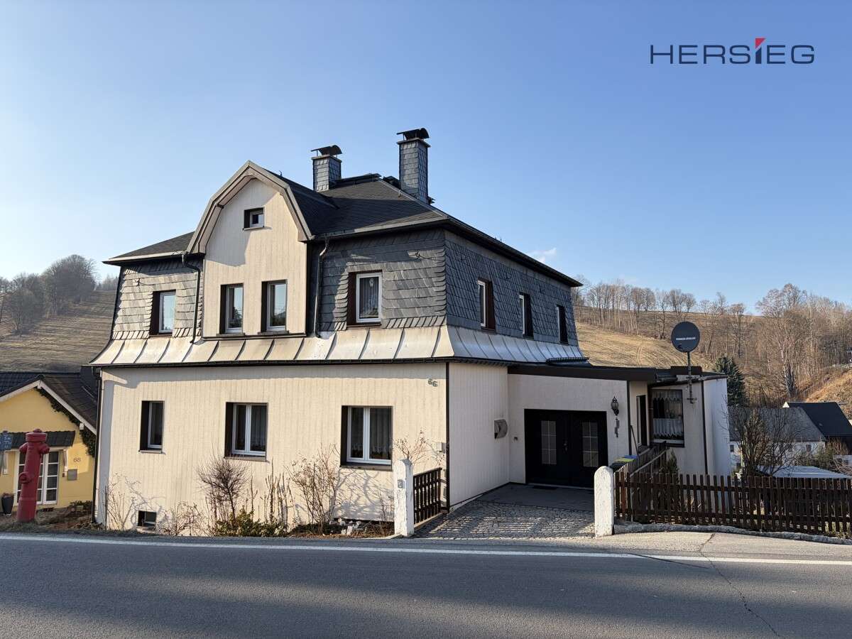 Gepflegtes Zweifamilienhaus mit Werkstatt und vielseitigen Nutzungsmöglichkeiten, Erzgebirgskreis – Bild 1