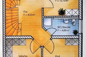 Tolle möblierte Penthouse-Wohnung mit Dachterrasse und TG-Stellplatz in Augsburg Jakobervorstad – Die vollständige Adresse der Immobilie erhältst du vom Anbieter., 86152 Jakoberstadt-Süd, Augsburg – Vorschaubild 22