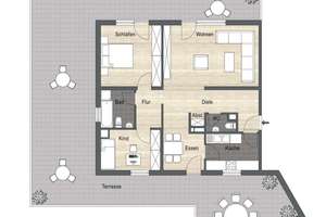 Panorama. Privatsphäre. Penthouse. – Wohnen über den Dächern von Karlsruhe-Neureut – Die vollständige Adresse der Immobilie erhältst du vom Anbieter., 76149 Neureut, Karlsruhe – Vorschaubild 21