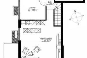 AIGNER - Sonnige Maisonettewohnug mit Garten in bester Lage von Waldtrudering! – Die vollständige Adresse der Immobilie erhältst du vom Anbieter., 81827 Waldtrudering, München – Vorschaubild 13