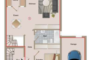 KR-Hüls: tolles 2FH mit schönem Garten, Keller und Garage – Die vollständige Adresse der Immobilie erhältst du vom Anbieter., 47839 Hüls, Krefeld – Vorschaubild 31