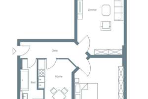 Heller Altbau mit 2 Zimmer und Südbalkon. +Provisionsfrei+ – Stellingdamm 6, 12555 Köpenick, Berlin – Vorschaubild 7