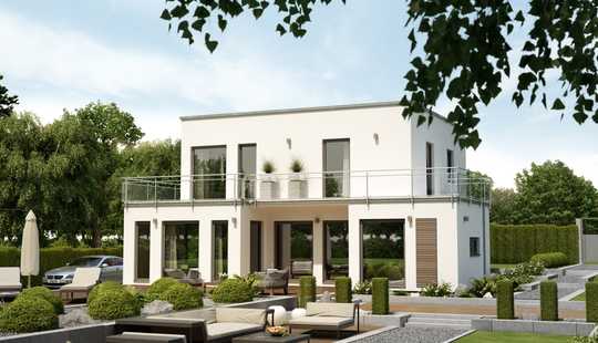 Bild von Cube - Modernes Wohnen, 2 Kinderzimmer, & Home-Office & Grundstück