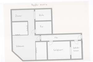 Charmante Altbau-Fachwerkwohnung mit Stellplatz im Zentrum von Wiesbaden – Röderstraße 38, 65183 Mitte, Wiesbaden – Vorschaubild 3