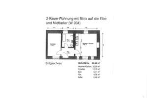 2-Raum-Wohnung mit einem besonderen Elbblick – Wallonerberg 2, 39104 Altstadt, Magdeburg – Vorschaubild 2