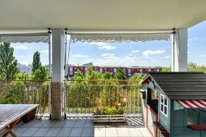 +++ Fernblick & Sonnenuntergang - hell & sonnig - 2 Balkone & 2 Bäder - inkl. EBK - TG optional +++