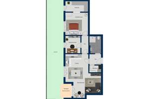 Wohnen wie im Haus: Ebenerdig 3 Zimmer mit Garten u. Tiefgarage am Bürgerpark im Neubau von 2023 – Die vollständige Adresse der Immobilie erhältst du vom Anbieter., 27570 Geestemünde, Bremerhaven – Vorschaubild 20
