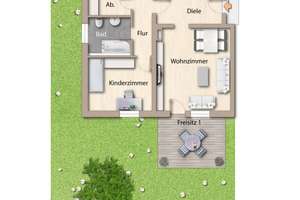 *Mehrheitsanteil!* 4 Wohnungen im Paket *Fenster, Heizung neuwertig* 7-Parteienhaus *PROVISIONSFREI* – Die vollständige Adresse der Immobilie erhältst du vom Anbieter., 85399 Hallbergmoos – Vorschaubild 11