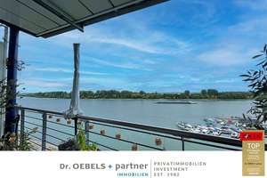 Wohnen am Wasser: Charmantes 1-Zimmer-Apartment in erster Rheinlage