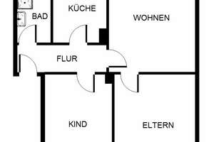 Überruhr-Holthausen: Frisch renov. 3-Zi.-Whg. mit großem Balkon – Dellmannsfeld 47, 45277 Überruhr-Holthausen, Essen – Vorschaubild 6