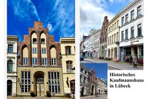 Stilvoll wohnen in einem der baugeschichtlich wertvollsten  Kaufmannshäuser  der Lübecker Altstadt