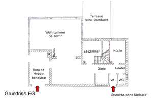 Viel Potenzial in bester Wohnlage – Wohnhaus mit großem Wohnzimmer, Südterrasse und gr.Grundstück – Die vollständige Adresse der Immobilie erhältst du vom Anbieter., 84137 Vilsbiburg – Vorschaubild 2