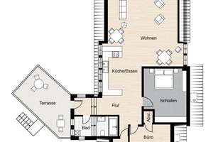 Außergewöhnliche Penthouse-Wohnung mit Panoramablick auf die Würzburger Festung – Die vollständige Adresse der Immobilie erhältst du vom Anbieter., 97074 Frauenland, Würzburg – Vorschaubild 12