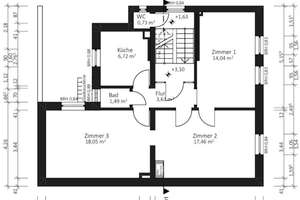 3-Zimmer Eigentumswohnung im 1.Obergeschoss* 3-MFH – 60386 Fechenheim, Frankfurt am Main – Vorschaubild 2