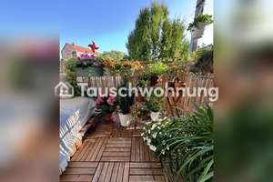 Tauschwohnung: Helle Wohnung mit 2 Balkonen, Garten und Stellplatz – Die vollständige Adresse der Immobilie erhältst du vom Anbieter., 1127 Pieschen-Süd, Dresden – Vorschaubild 1