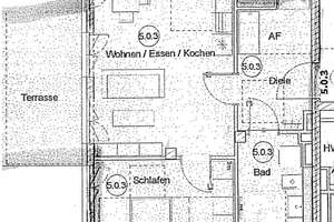 Für DICH zum WOHNEN? Ecke LangSEE-Str.:  FREIE 2 Zi.-Wohnung+Terrasse+Garten, ~ 60 m² Wohnfl., EBK – Alfelder Weg 57, 90482 Mögeldorf, Nürnberg – Vorschaubild 7