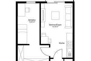 Ihr neues Zuhause in Hamburg-Sasel: Stilvolle 2-Zimmer-Neubauwohnung mit Balkon – Die vollständige Adresse der Immobilie erhältst du vom Anbieter., 22395 Sasel, Hamburg – Vorschaubild 12