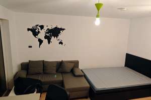Befristet: Ruhige möblierte 1-Zimmer Wohnung mit eigener Küche und Bad – Die vollständige Adresse der Immobilie erhältst du vom Anbieter., 76137 Südstadt, Karlsruhe – Vorschaubild 1