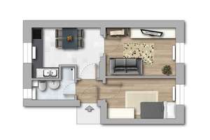Ideal als erste eigene Wohnung! Helle 2-Zimmer-Wohnung! – Otto-Richter-Straße 12, 39116 Sudenburg, Magdeburg – Vorschaubild 9