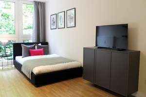 Vollmöblierte 1-Zimmer-Wohnung in zentraler Lage zur RWTH – Kreuzherrenstraße 8, 52062 Ponttor, Aachen – Vorschaubild 2