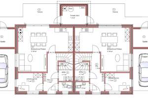 Neubau Erstbezug - Moderne Doppelhaushälfte zur Miete - KfW 40 – Die vollständige Adresse der Immobilie erhältst du vom Anbieter., 26169 Friesoythe – Vorschaubild 2