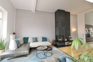 LOFT-STYLE PENTHOUSE MIT AUFZUG - STILVOLLE EINBAUKÜCHE & EINBAUTEN - SONNIGE TERRASSE & KAMIN – Oldenburger Str. 2, 10551 Moabit, Berlin – Vorschaubild 18
