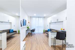 Möbliertes All-In Apartment | WLAN, Strom & Fitness inklusive | Erstbezug 2024 – Haenlinstraße 1, 85055 Nordost, Ingolstadt – Vorschaubild 2
