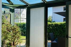 Hundeparadies im Grünen - 107 m² - 3 Zi. - Wintergarten - eingezäunter Garten - Garage