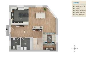 Familienfreundlich mit Stil - Moderne Doppelhaushälfte mit viel Platz zum Leben! – Die vollständige Adresse der Immobilie erhältst du vom Anbieter., 21481 Lauenburg/Elbe – Vorschaubild 43
