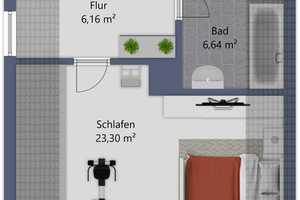 Freistehendes Einfamilienhaus auf 2.048 m² großem Grundstück – Mettmann (Kreis) – Vorschaubild 22
