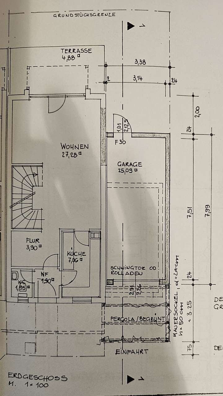 Erdgeschoss (keine Garage)