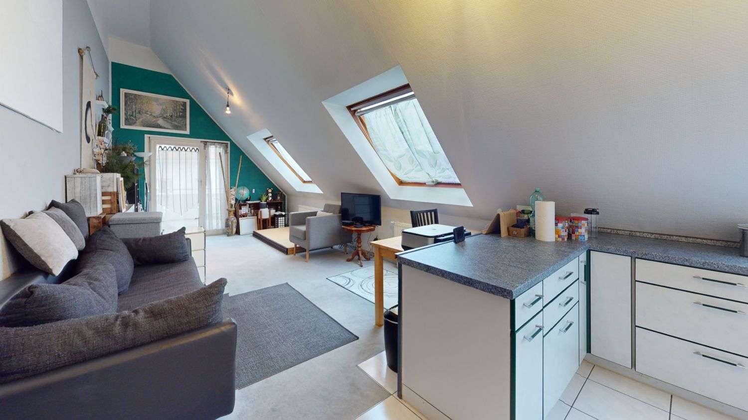 Immobilie in Korb - Schönes 1-Zimmer DG- Apartment in zentraler Lage von Korb im Remstal - Bild 7