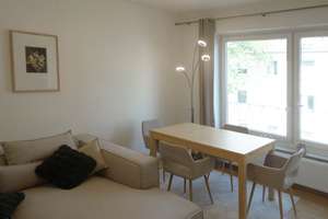 Stadtwohnung in Düsseldorf (Flingern-Süd): komplett möblierte 2-Zimmer-Wohnung mit Balkon – Albertstraße 81, 40233 Flingern Süd, Düsseldorf – Vorschaubild 2