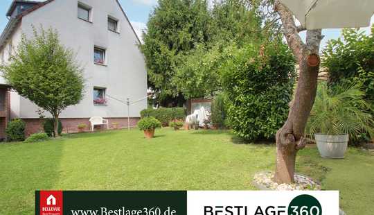 Bild von Ihr neues Zuhause in Frankfurt-Nieder-Eschbach: Gepflegtes Zweifamilienhaus mit liebevoll angelegtem