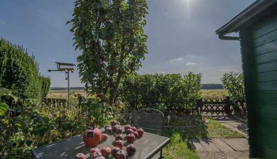 Bild von Wohnen am Feldrand – charmantes Reihenhaus mit unverbaubarem Blick ins Grüne