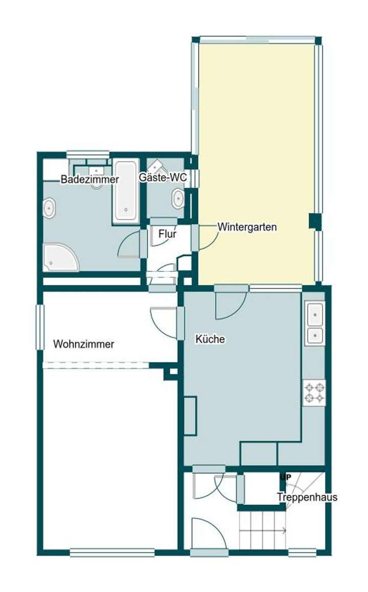 Grundriss Skizze EG