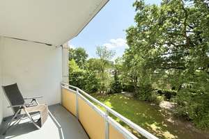 Moderne & frisch sanierte 1-Zimmer-Wohnung: hell, sonniger Balkon + schöner Ausblick ins Grüne – Washingtonweg 1A, 30519 Mittelfeld, Hannover – Vorschaubild 2