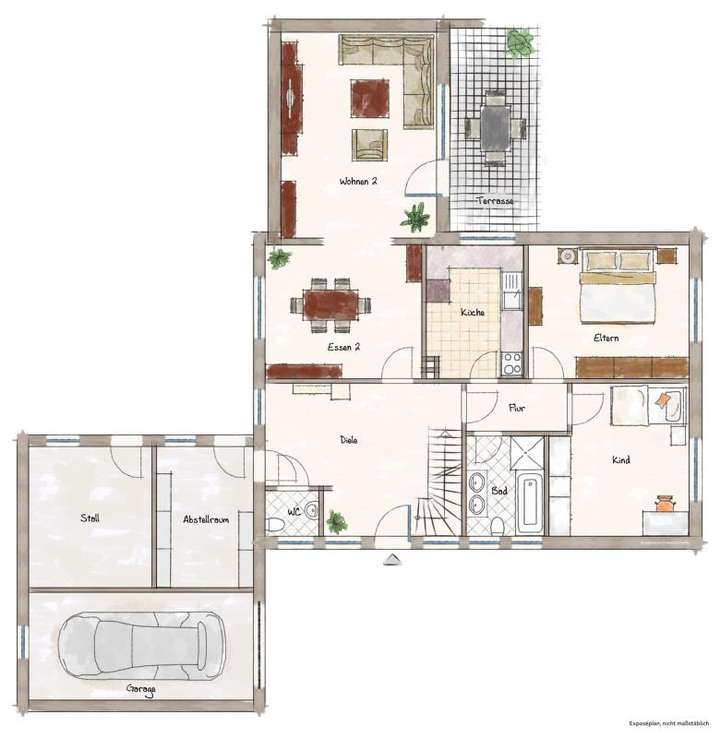 Grundriss Erdgeschoss