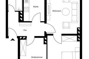 3-Zimmer-Eigentumswohnung mit Loggia in gepflegtem Altbau zu verkaufen – Die vollständige Adresse der Immobilie erhältst du vom Anbieter., 44147 Hafen, Dortmund – Vorschaubild 12