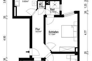 Beste Lage: Frei werdende 3,5-Zimmer-Wohnung im EG mit Balkon & Gartenblick! – Die vollständige Adresse der Immobilie erhältst du vom Anbieter., 24105 Blücherplatz, Kiel – Vorschaubild 2