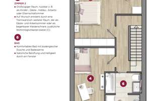 Erstbezug: Stilvolle 3-Zimmer-Reihenhaus mit Stellplatz – Albertstraße 30, 41751 Viersen – Vorschaubild 6