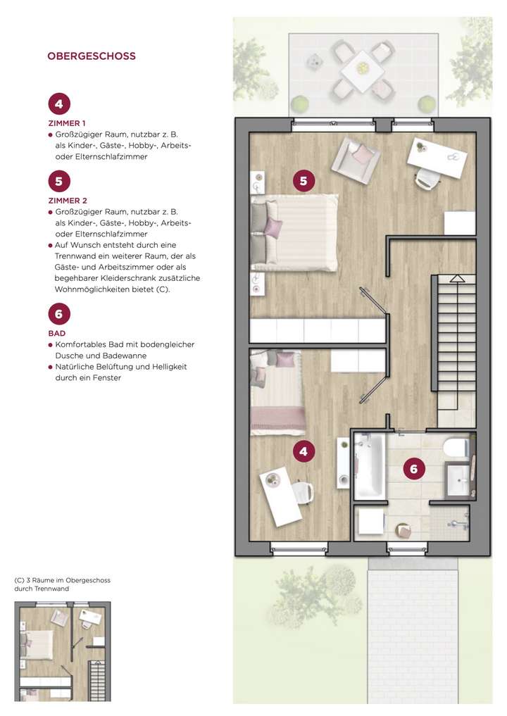 VISTA L Grundriss 1 OG