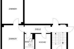 2-Zimmer Wohnung in Langendreer – Hirschgraben 3, 44892 Langendreer, Bochum – Vorschaubild 2