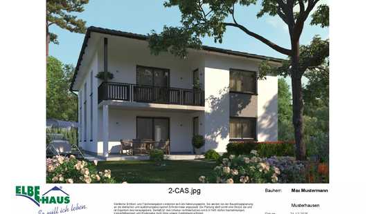 Bild von Architekten-Zweifamilienhaus; Dein Weg in eine glückliche Zukunft