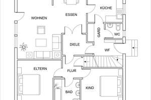 Lichtdurchflutetes Einfamilienhaus mit Garten und Platz für die ganze Familie – Die vollständige Adresse der Immobilie erhältst du vom Anbieter., 75045 Walzbachtal – Vorschaubild 28