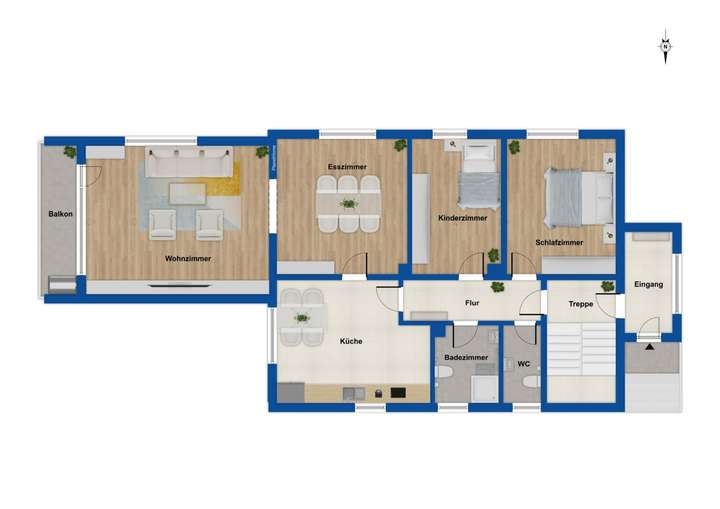 Grundriss - Obergeschoss