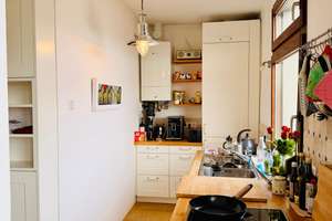 Maisonette-Altbauwohnung mit Dachterrasse & ausgebauter Bühne mit Sichtgebälk, reduzierte Stehhöhe  – 70199 Südheim, Stuttgart – Vorschaubild 23